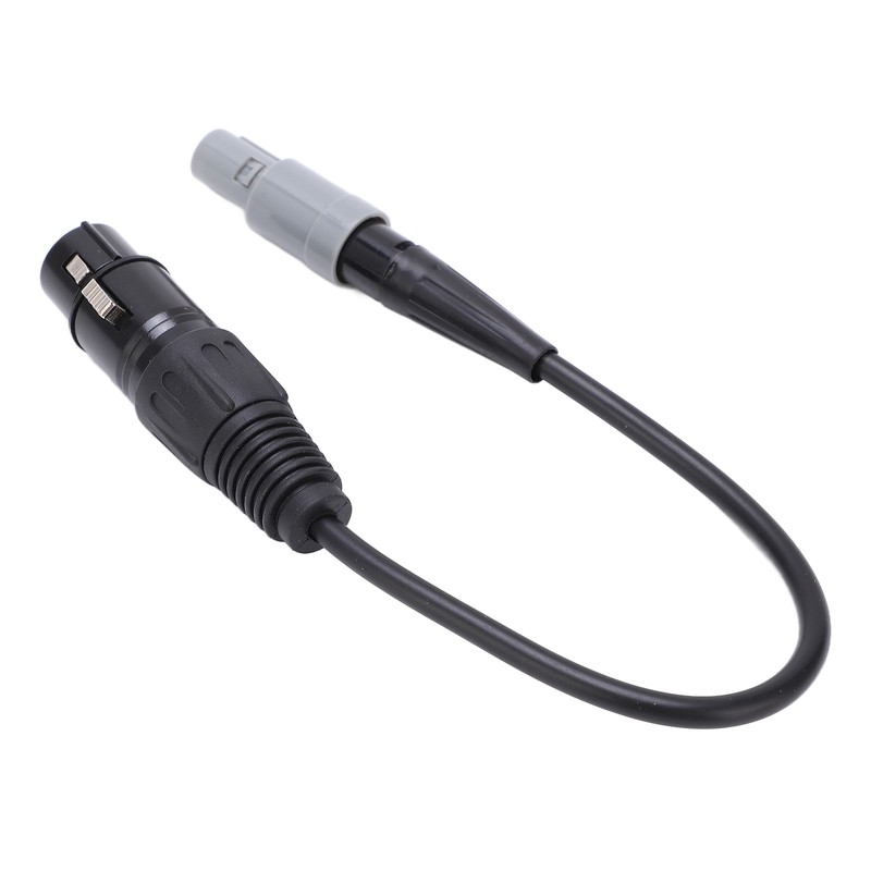 Aviation Headset Adapter 6pin LEMO to 5pin XLR High Density