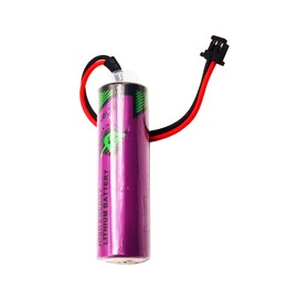 STEPMAX (10 Pack 3.6V 2400mAh TL-5903 3.6V AA Lithium Battery for Tadiran TL-5903 SL-360 ER14500 ER14505 S7-400 6ES7971-0BA00 with Plug