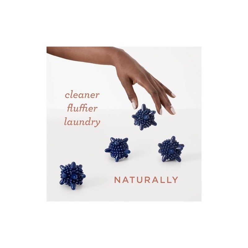 Esembly Agitators, Washer Dryer Balls for Cleaner Softer Laundry, Reusable