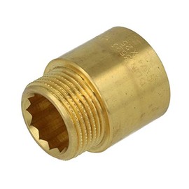 tecuro Tap Extension 1/2 Inch x 30 mm – Blank Brass