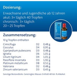 Calmvalera Drops for Nervous Sleep Disorders and Restlessness, as well as Mood States, 100 ml Solution