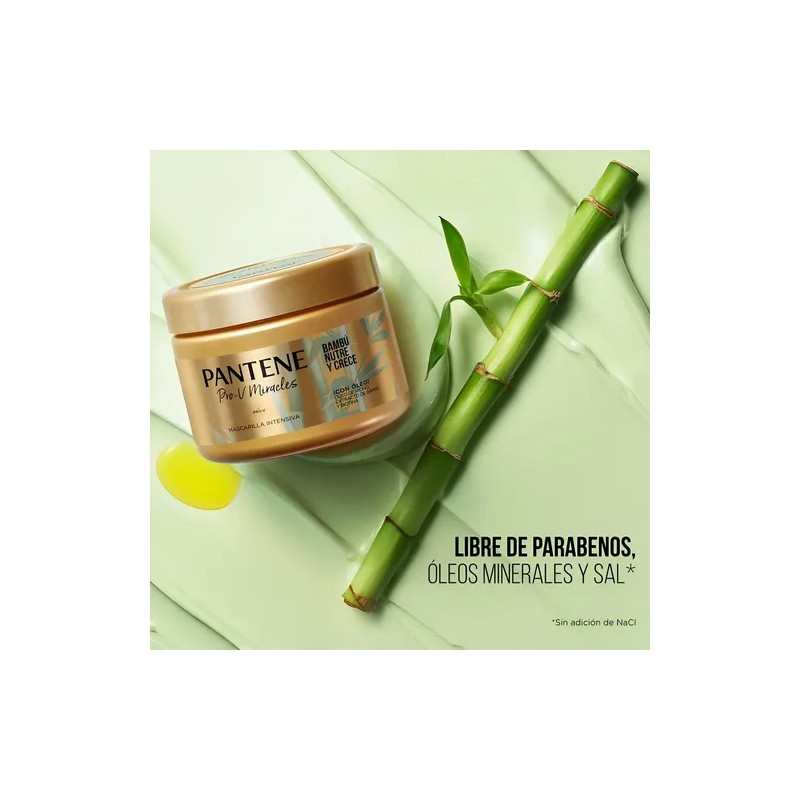 Mascarilla Pantene Pro Bambu 300