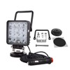 SKYWORLD 2pcs 48W Magnetic Base Bracket LED Work Light Bar