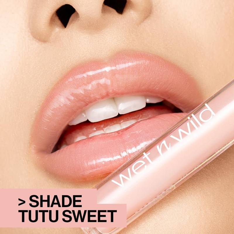 wet n wild MegaSlicks Lip Gloss, Ultra-Glossy, Vitamin-E Enriched, Ultra-Gloss