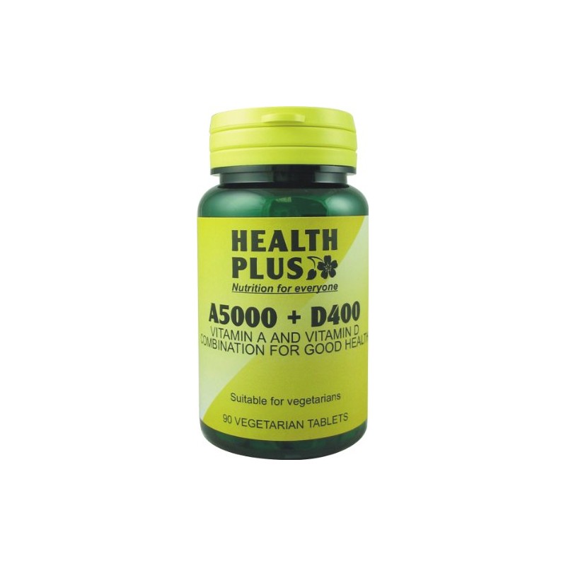 Health Plus A5000 + D400 : Vitamins A & D