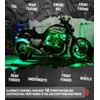 12pcs Motorcycle Underglow LED Strip Light Kit Waterproof RGB Neon