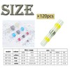 120PCS Heat Shrink Wire Connector Butt Terminals Kit,heat shrink connectors