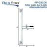 RecPro Cam Bar Lock Kit | Heavy-Duty Zinc Steel Lock