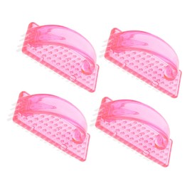 Ipetboom Fingernail Brush 4 Pack Nail Cleaning Brushes Stiff Bristles Nail Scrubber