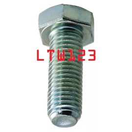 JH (20) M5 - 0.8 x 25 mm (FT) Coarse Class 8.8 Hex Cap Screw (Bolt) Zinc Plated