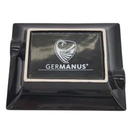 GERMANUS Cigar Ashtray in Black