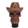 Skull Head Gear Shift Knob with 3 Adapters Cool Looking