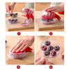 Cherry Pitter, Cherrystone Remover Mess Free 6 Capacity at Once