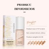 Base De Maquillaje Resistente Al Agua Y Matificante, 40 Ml