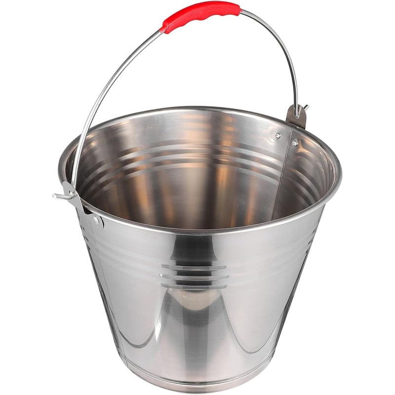 Mayuela – Metal Bucket – Tin Bucket – Stainless Steel