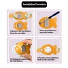 Breakaway Cat Collar, 8-12 in Adjustable Buckle Kitten Collars with