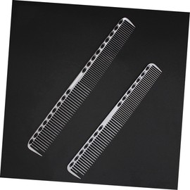 FRCOLOR 3pcs Hairdressing Comb Professional Barber Comb Metal Barber Comb Women Hair Comb Barber Grooming Comb Stainless Steel Beard Comb Hair Cutting Comb Mustache Combs