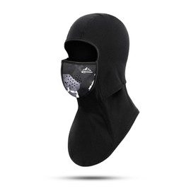 Magnemask Balaclava Face Mask with Magnetic Seams Windproof Winter Fleece Mask Face Cover for Skiing Hiking Cycling