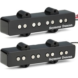 Seymour Duncan SJB-2 Hot Jazz Bass Pickup Set - Black