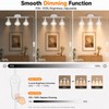 vivihobb 3 Light Plug in Track Lighting Kit,Modern Plug in