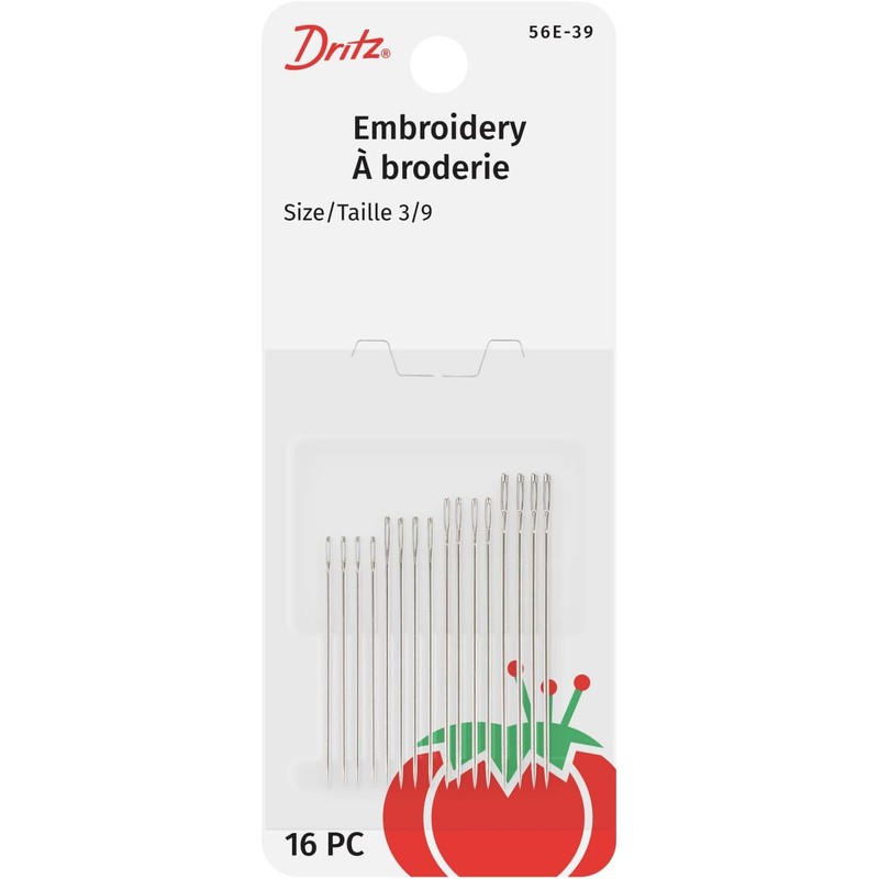 Agujas de mano bordado Dritz 56RE – Precisión y durabilidad