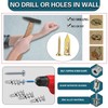 560pcs Self-Drywall Drilling Anchors with Screws, 5 Different Expansion Sizes