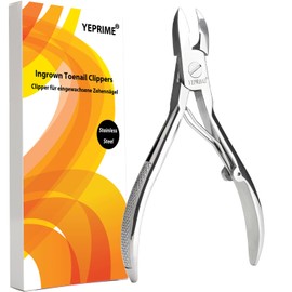 Podiatrist Toenail Clippers, Super Sharp and Wear-resistant Toe Nail Cutters for Thick and Ingrown Nails, Hand Forged Stainless Steel Pedicure Clippers for Men Women Seniors, Anti-Eagle Beak Blades