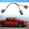 INFINAUTO Turn Signal Wiring Harness for GMC Canyon 2004-2012 Front