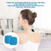 Pack of 2 Gel Pad Abdominal Muscle Trainer Electric, Ems