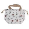 Snoopy Lunch Drawstring Bag with Handle / Food Bowl Peanuts