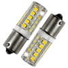 HQRP 2 pack BA15s Bayonet Base 33 LEDs SMD LED