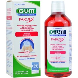 Paroex Colutorio Gum Accion Intensiva 500ml Placa Y Ciruga                                                                                            