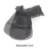 R&R Holsters Left Hand, Matte Black, OWB Paddle, for Walther