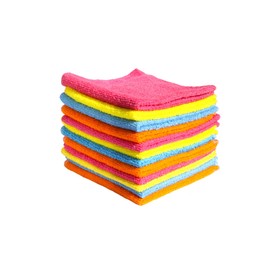 generic Microfiber Cleaning Cloth 12 Pieces Microfiber Cloths, Lint Free Cloths for Multiple-use, Powerful Dust Removal Cleaning Rags for House,Kitchen,Car Care(12""x12"")