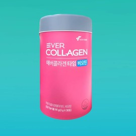 Nutri Evercollagen Time Biotin 3g x 30 packets 1 bottle / 에버콜라겐타임 비오틴 3g x 30포 1통