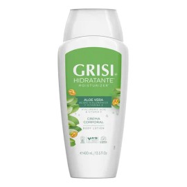 Grisi Crema Corporal Aloe Vera Y Ácido Hialurónico 400 Ml                                                                                             