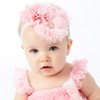 My Lello Headband Shabby Fabric Flower Cluster Baby - Infant