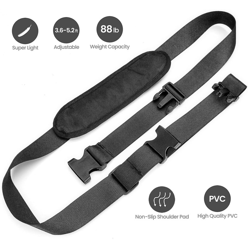 Archerest Kick - Correas de transporte ajustables con almohadilla de