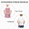XLSXEXCL 2 Pack Stripes Kids Apron, Kids Cooking Aprons with