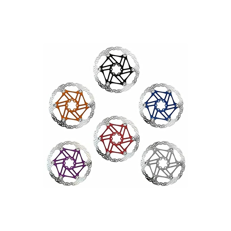 Hope Floating Disc Brake Rotor (Blue, 180mm)