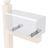 Fixirons Metal Mailbox Mounting Bracket Large for mailboxes with 8”