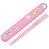 Skater ABS2AMAG-A Sanrio Mukle Dreamy Girls, Antibacterial Slide Chopsticks Case