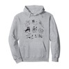 Dog Lovers Funny Dogs Playing Cute Pullover Hoodie