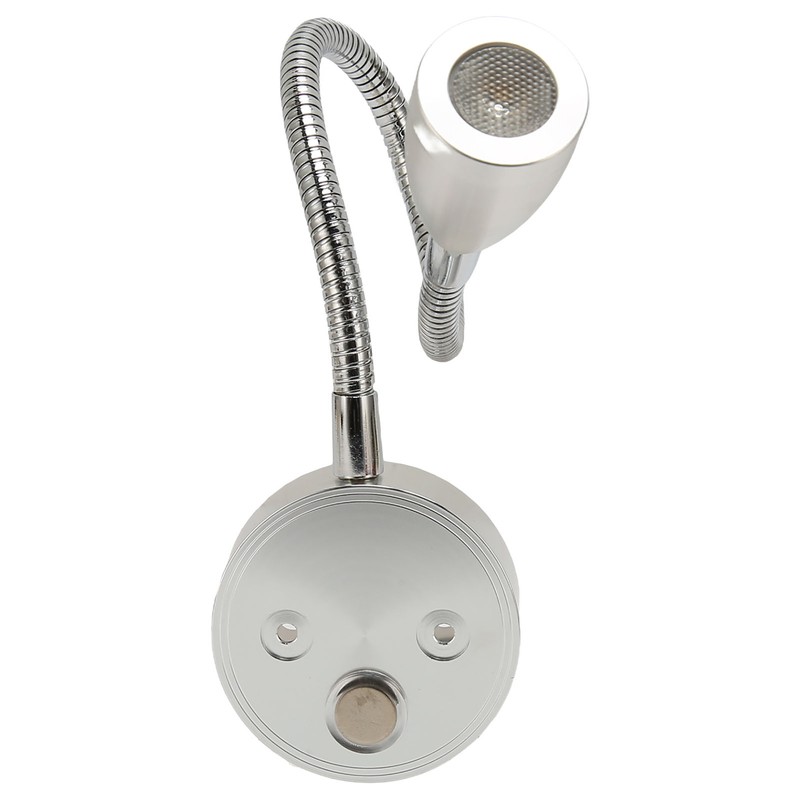 LED Wall Mounted Reading Light Touch Control 3 Color Temperature
