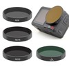 GEPULY 4-Pack ND8 ND16 ND32 CPL Lens Filter for DJI