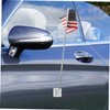 KONTONTY Magnetic Car Flag Pole Stainless Steel Base Universal Mount