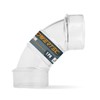 POWERTEC 70336V 2-1/2" OD 90 Degree Elbow - ABS Plastic