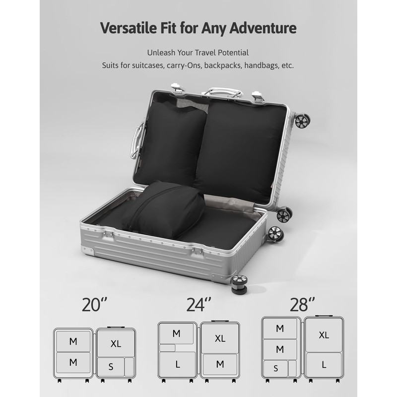 OrgaWise Extra Large Compression Packing Organiser Cube OrgaWise Suitcase Storage