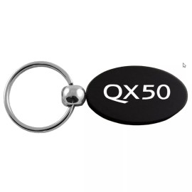 Infiniti QX50 Oval Key Ring (Black)