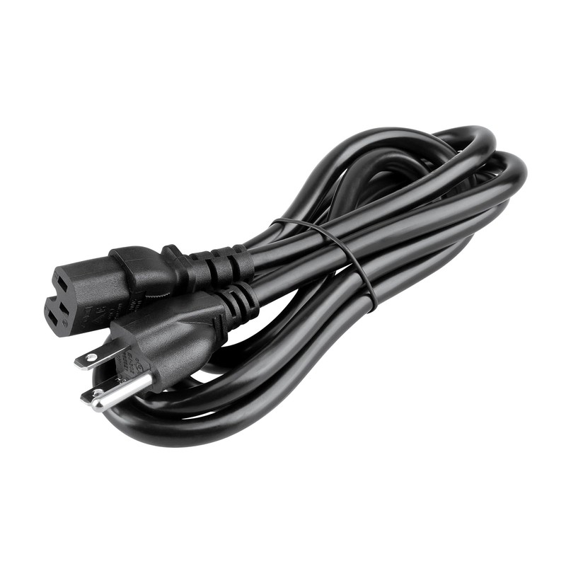 Digipartspower 6ft UL 16AWG AC Power Cord Cable Compatible with